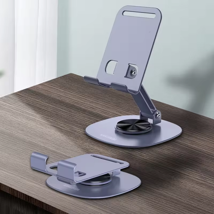 New Design Holder Cradle Stand Mobile Phone Desk Stand Anti-slip 360 Rotating Metal Mobile Phone Holders for All Phones