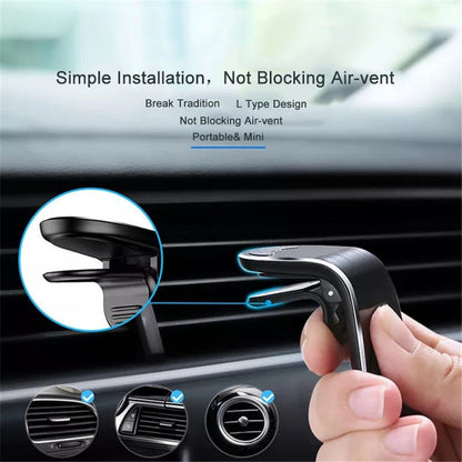 Amazons Hot Selling 2024 Magnetic Car Phone Holder 360 Rotation Car Holder Enjoy the Comfort of the A/C Air Vent Car Products